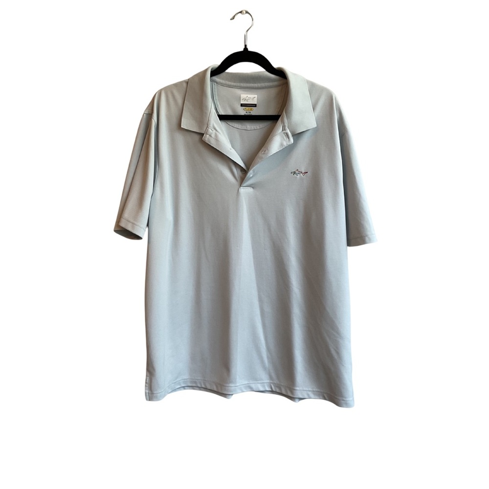 Greg Norman Collection Gray Polo Shirt